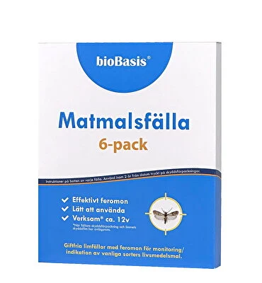 Biobasis matmalfälla, 6-pack